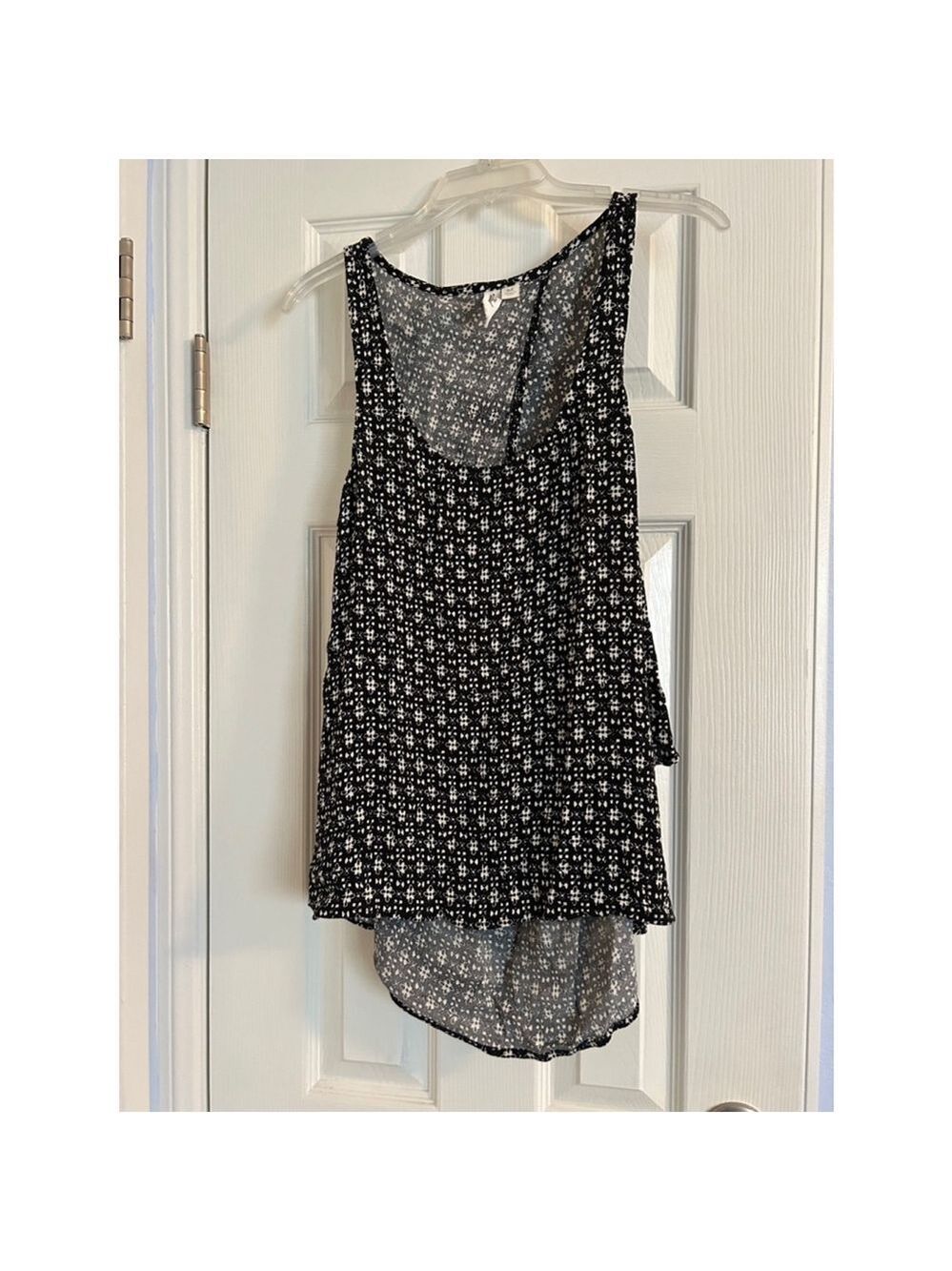 🔵Others Follow Women’s Tank Top, Black & White, Size M